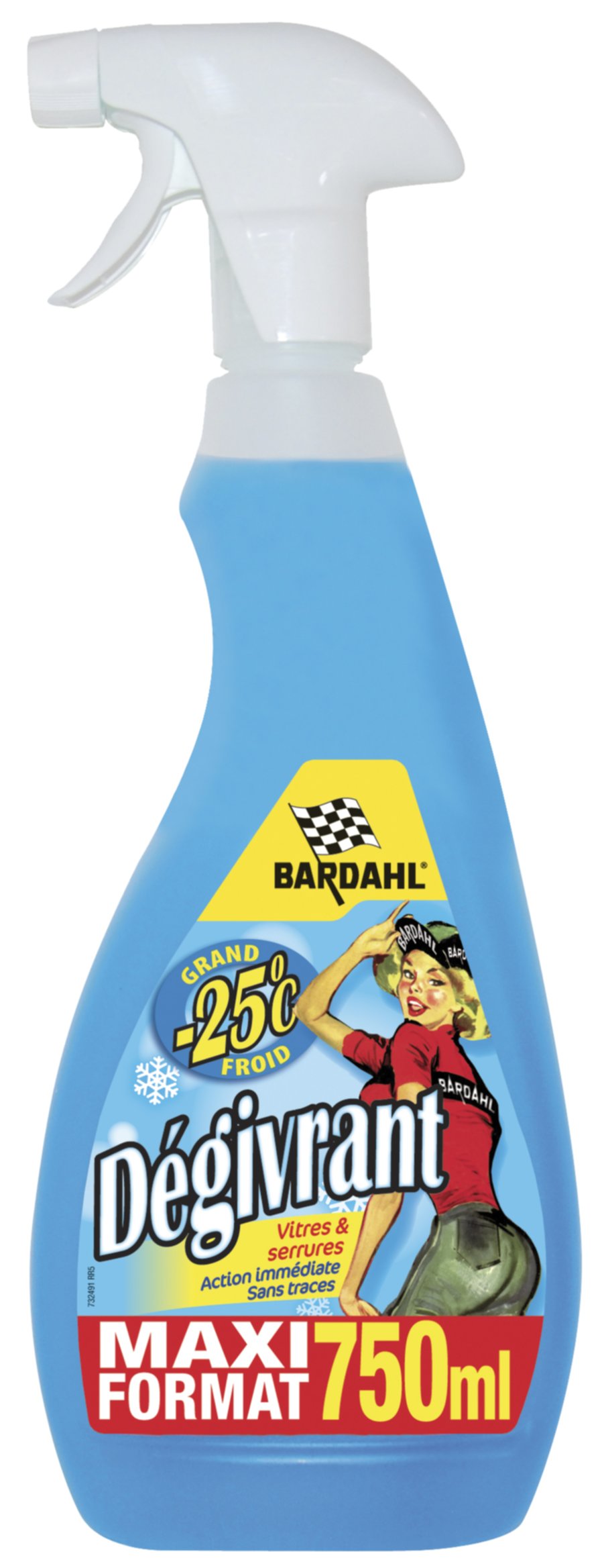 DEGIVRANT PAREBRISE & SERRURES -25°