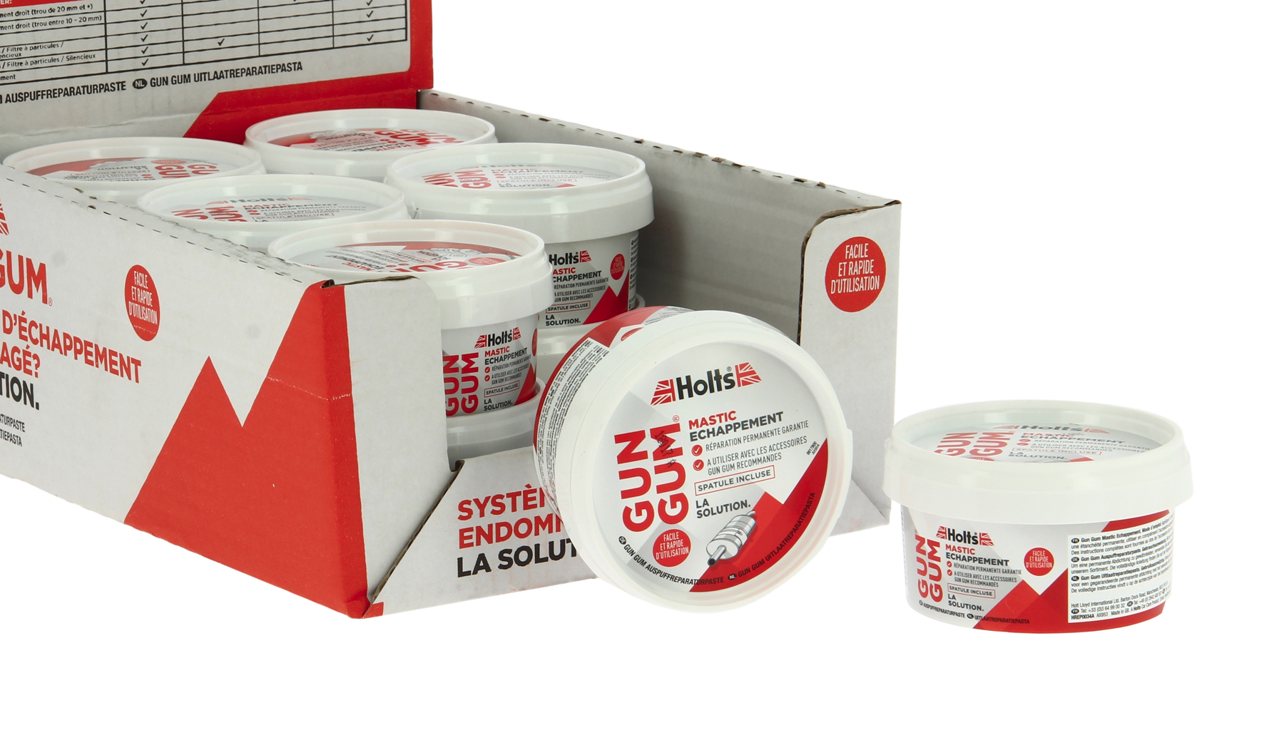 HOLTS Gun Gum mastic échappement 200g