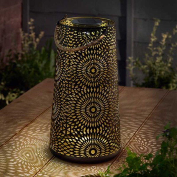 Lanterne solaire Muscat XL 1 led 5lm 30x18cm - SMART GARDEN