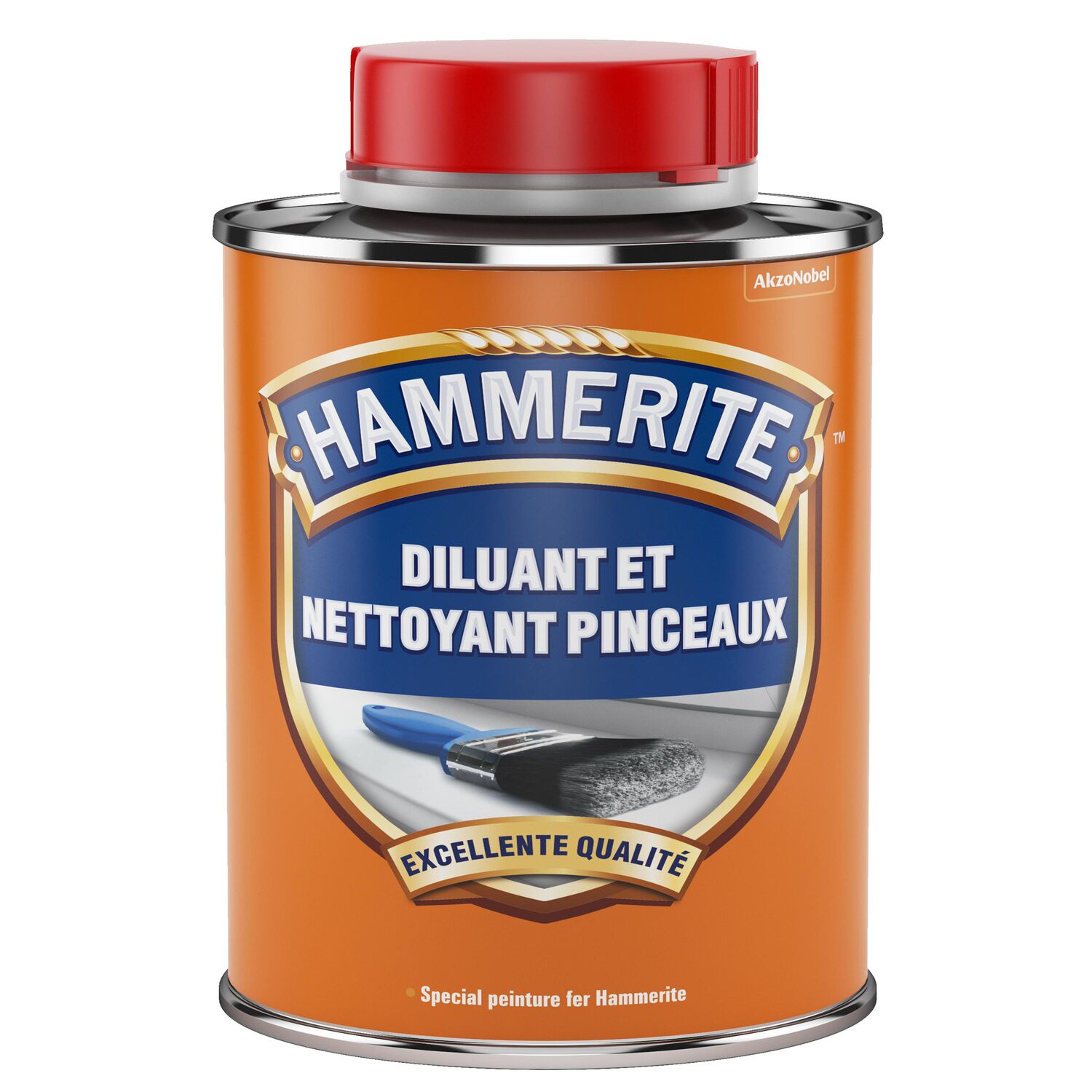 Diluant Nettoyant Pinceaux Spécial Peinture Fer 1L - HAMMERITE