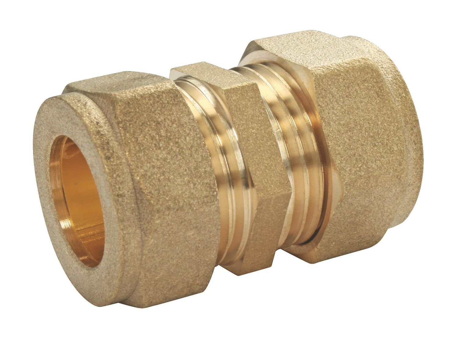 Jonction laiton à compression Ø14