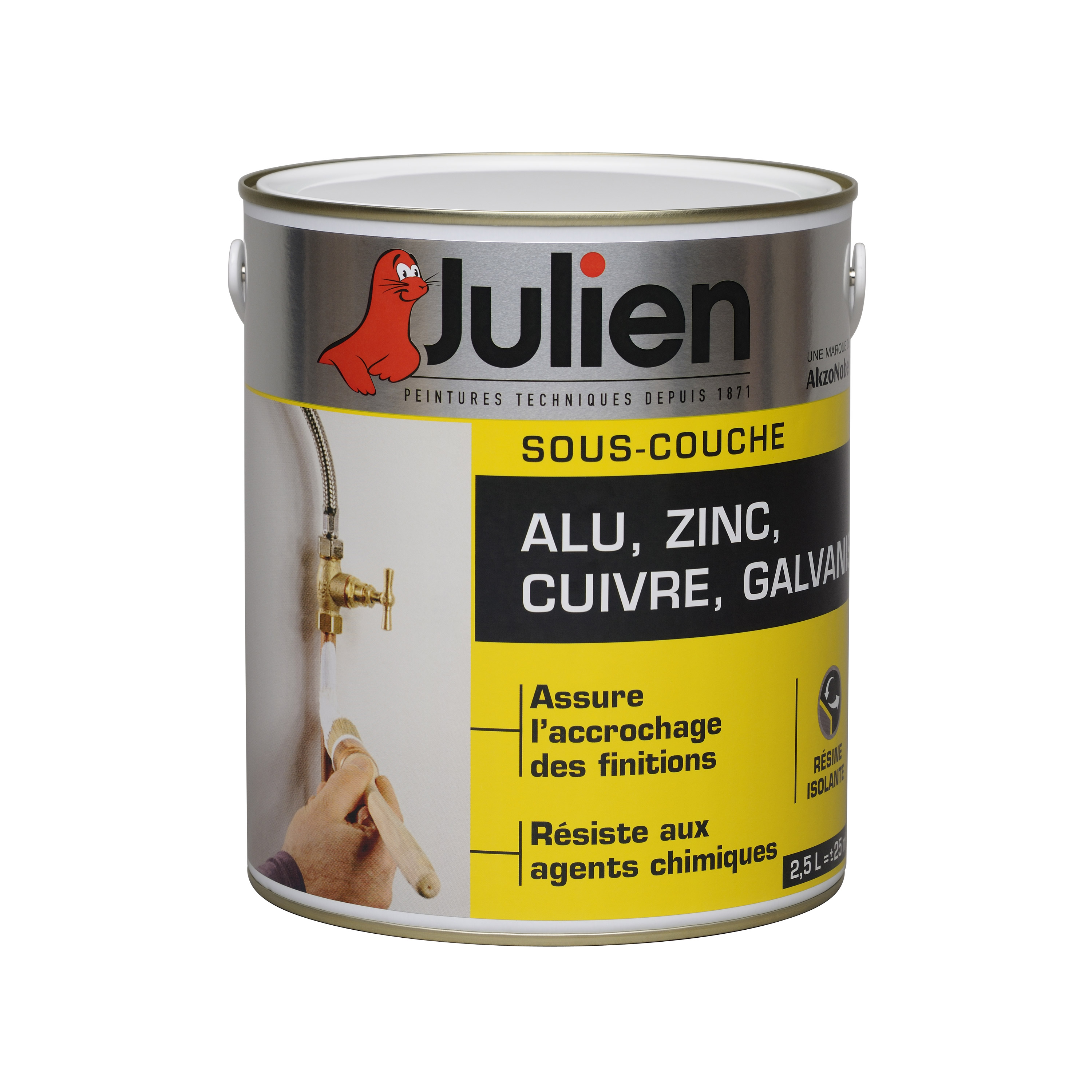 SOUS-COUCHE ALU, ZINC, CUIVRE, GALVANISE