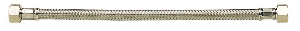 flexible inox de raccordement diamètre intérieur 8mm FF12/17 500mm - DIPRA