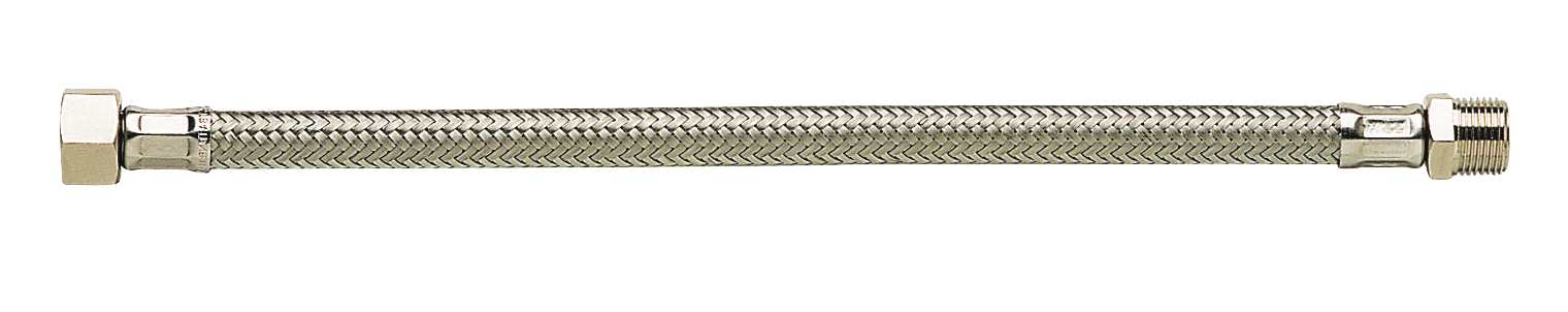 flexible inox de raccordement diamètre intérieur 8mm FM12/17 800mm - DIPRA
