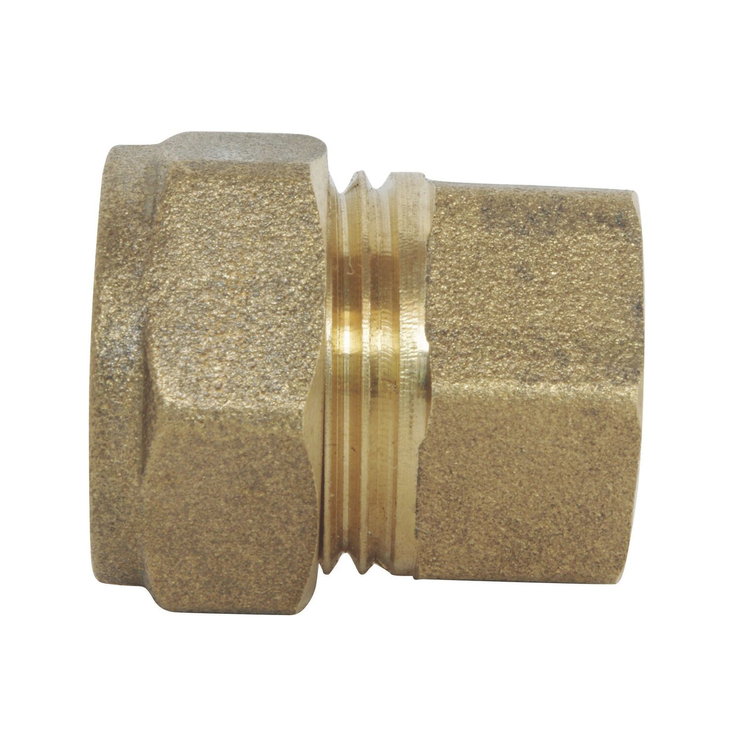 Raccord laiton à compression TC 14 - femelle 12/17