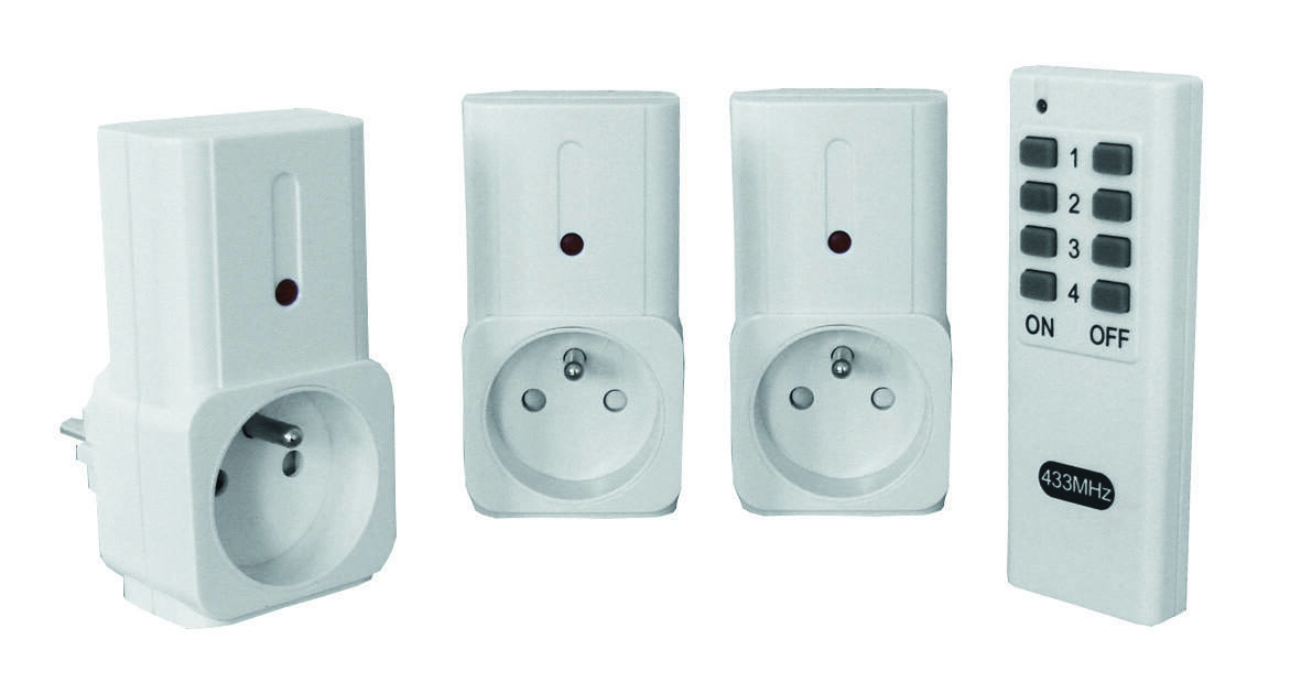3 Prises Marche/Arrêt Télécommandables - TIBELEC
