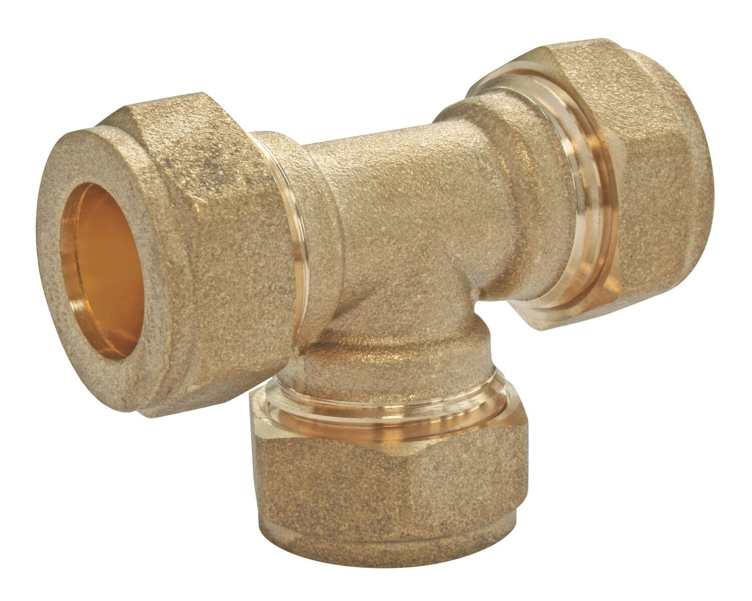 Té laiton égal à compression Ø12