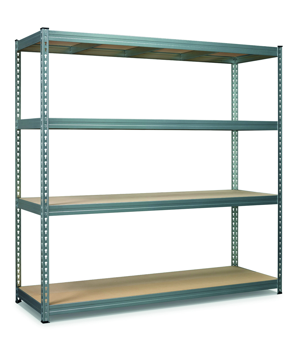 Étagère galva 4 tablettes robus-350