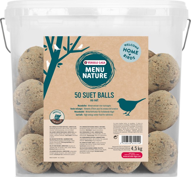 Boule x50 mésanges menu nature no net 4,5kg