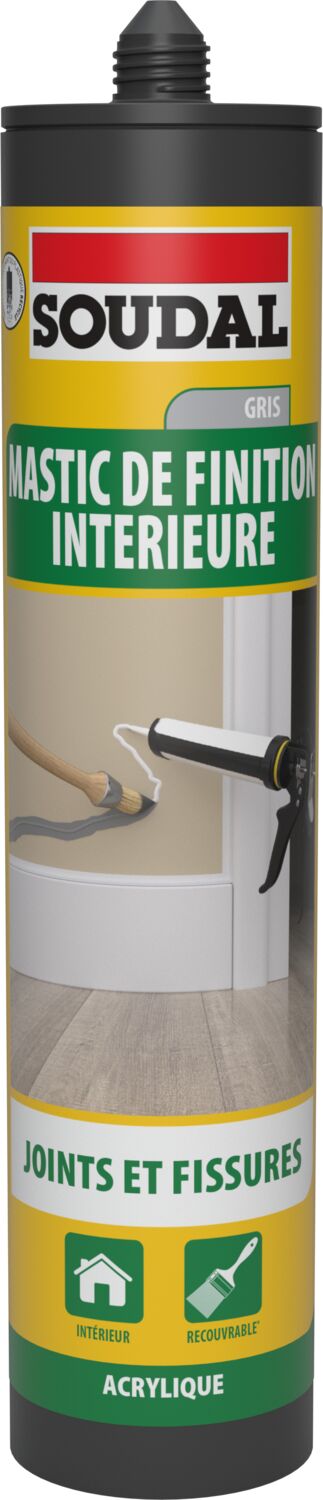 Mastic de finition intérieure gris 290ml