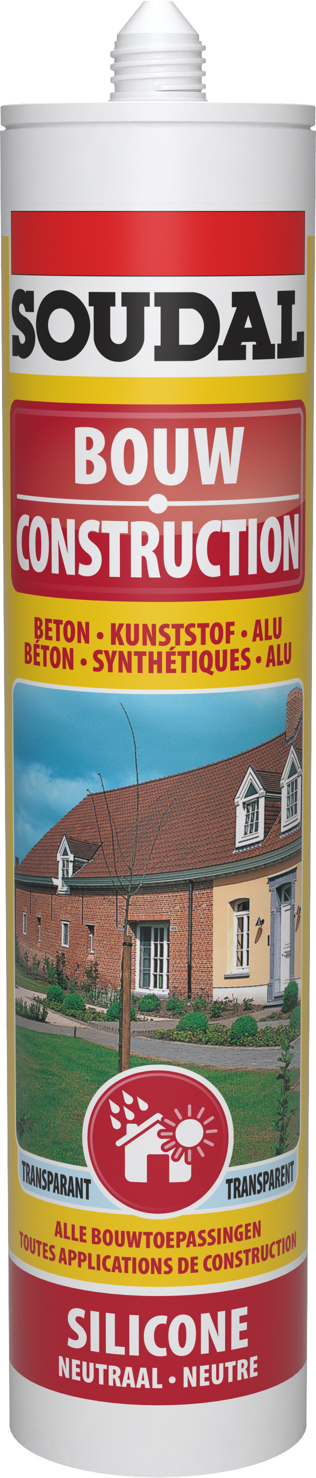 Silicone construction transparent 290ml