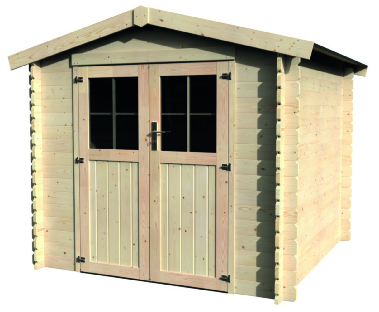 Abri de jardin bois flandres 5,43 m2