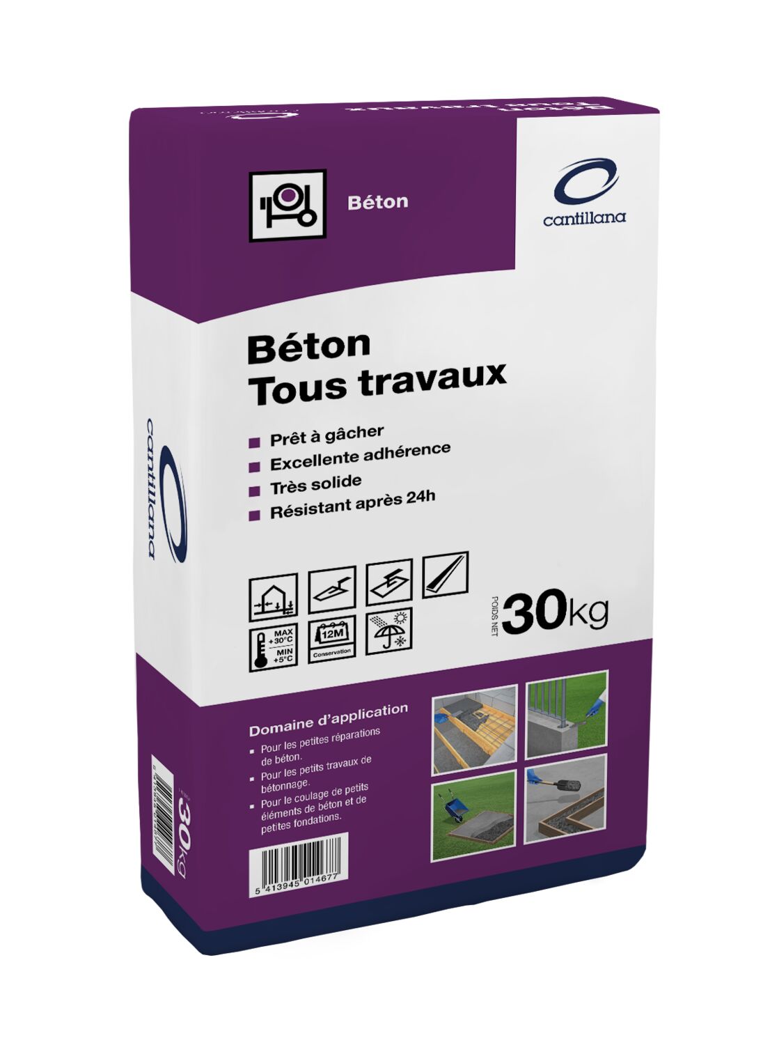 Béton Tous Travaux 30kg - CANTILLANA