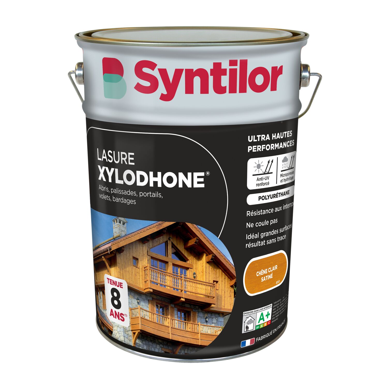 Lasure Xylodhone ultra hautes performances chêne clair 5L - SYNTILOR
