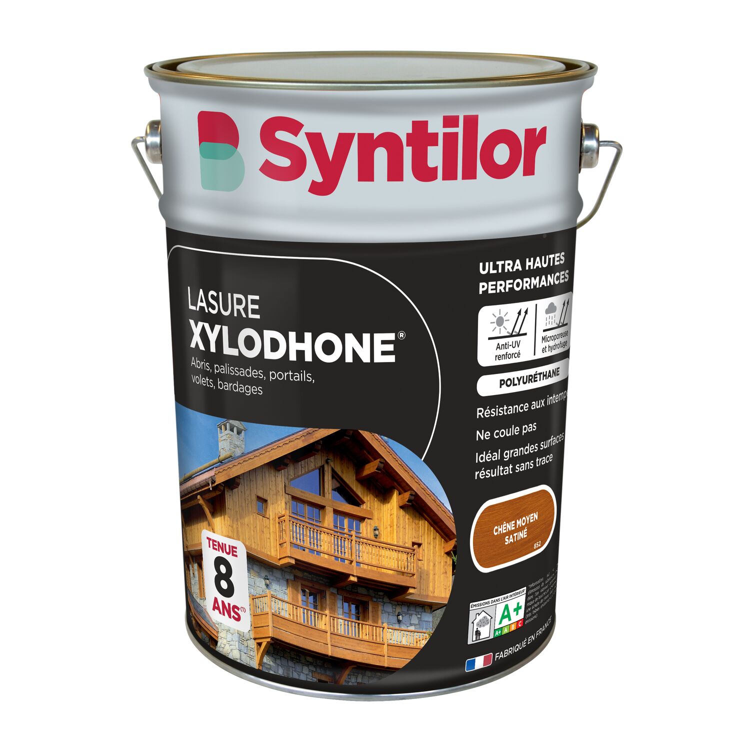 Lasure Xylodhone ultra hautes performances chêne moyen 5L - SYNTILOR