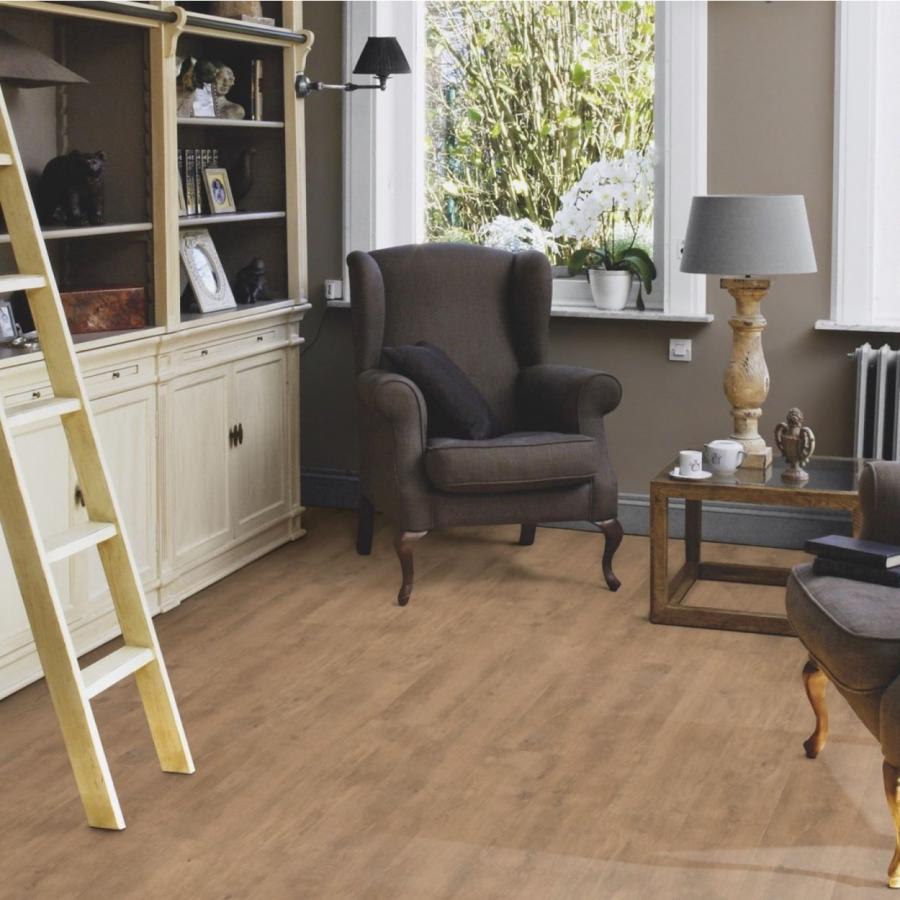 Lame PVC Starfloor Click Ultimate 55 Weathered Oak Natural 1,28m² - TARKETT