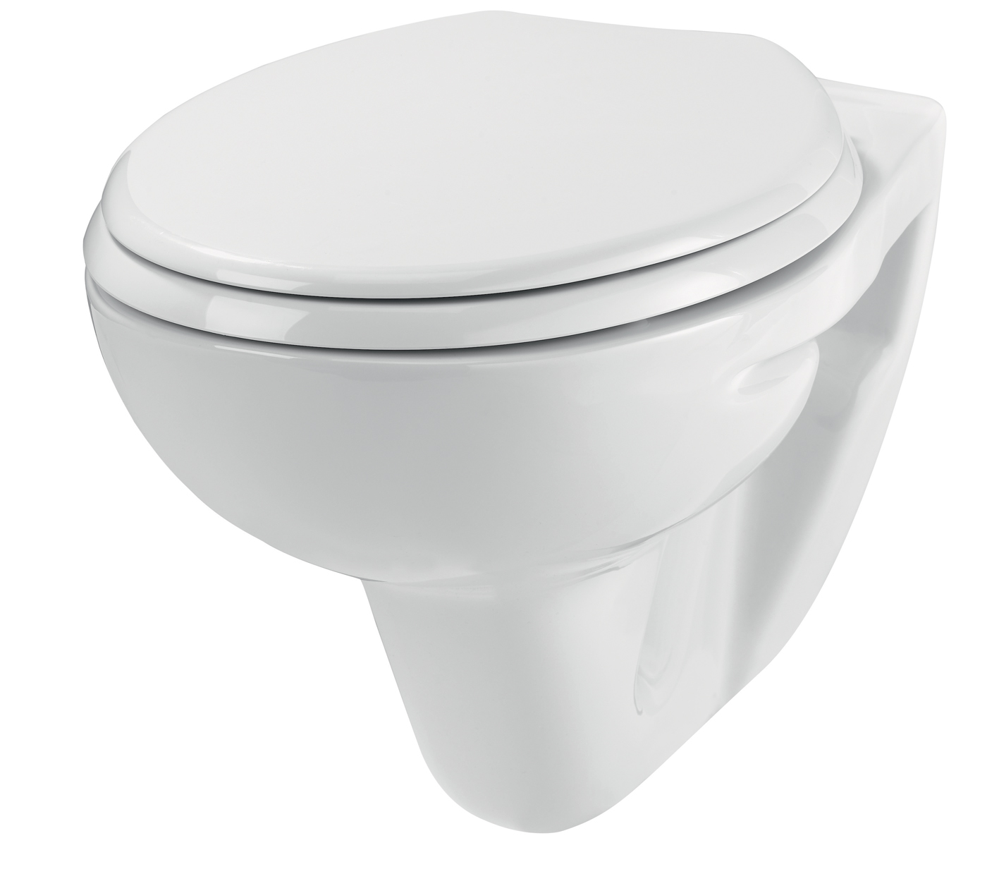 Cuvette WC suspendue avec abattant - WIRQUIN