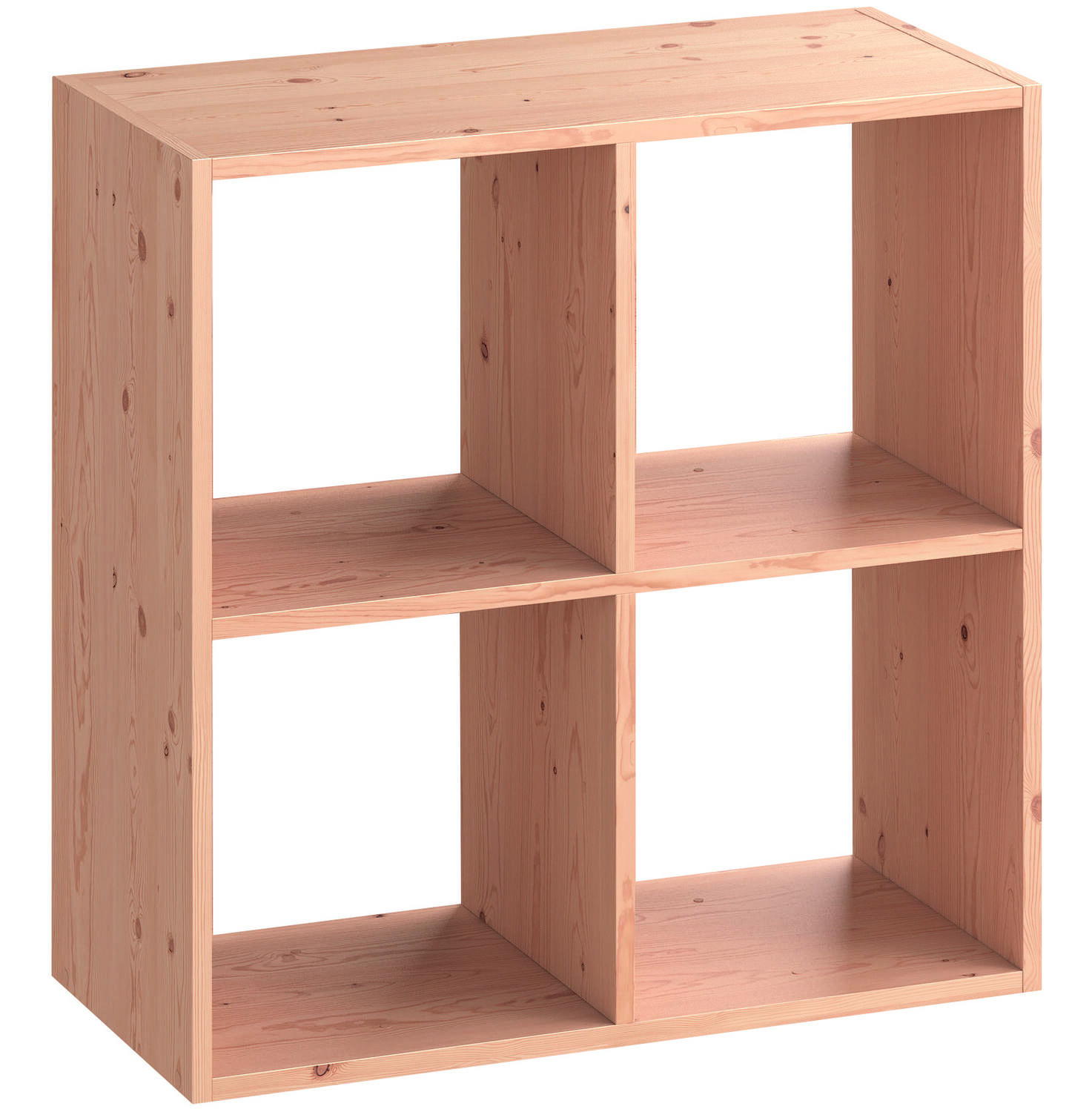 Rangement 4 cases Kubik 72 x 72 x 30 cm pin massif - SERVARY