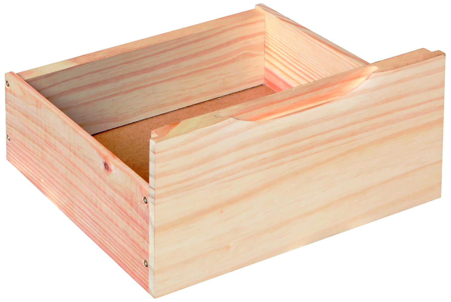 Tiroir pour cube Pin Brut Kubik 32,5x17x16cm - LUSIMAT