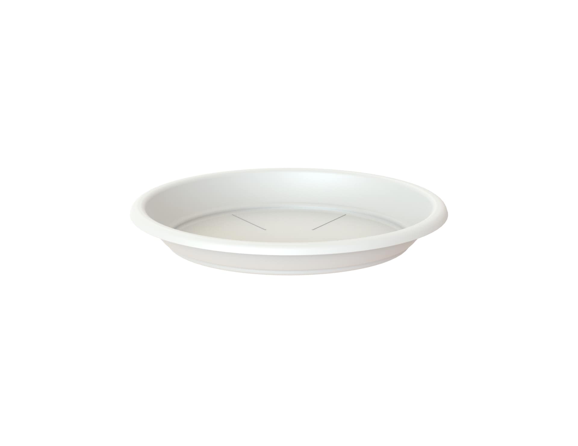 Soucoupe ronde 16cm blanc