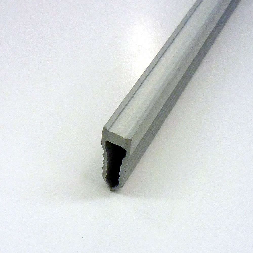 Joint fractionnement a encastrer PVC gris 2,5m - DINAC