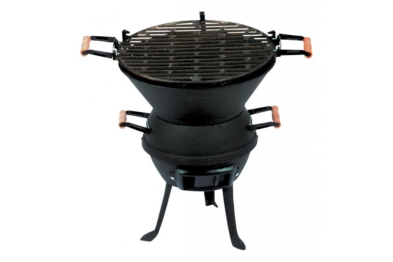 Barbecue charbon de bois rond GM Belle époque - CAO