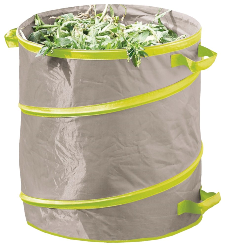 Sac à déchets autoportant Pop up 85L Vert - LESTO