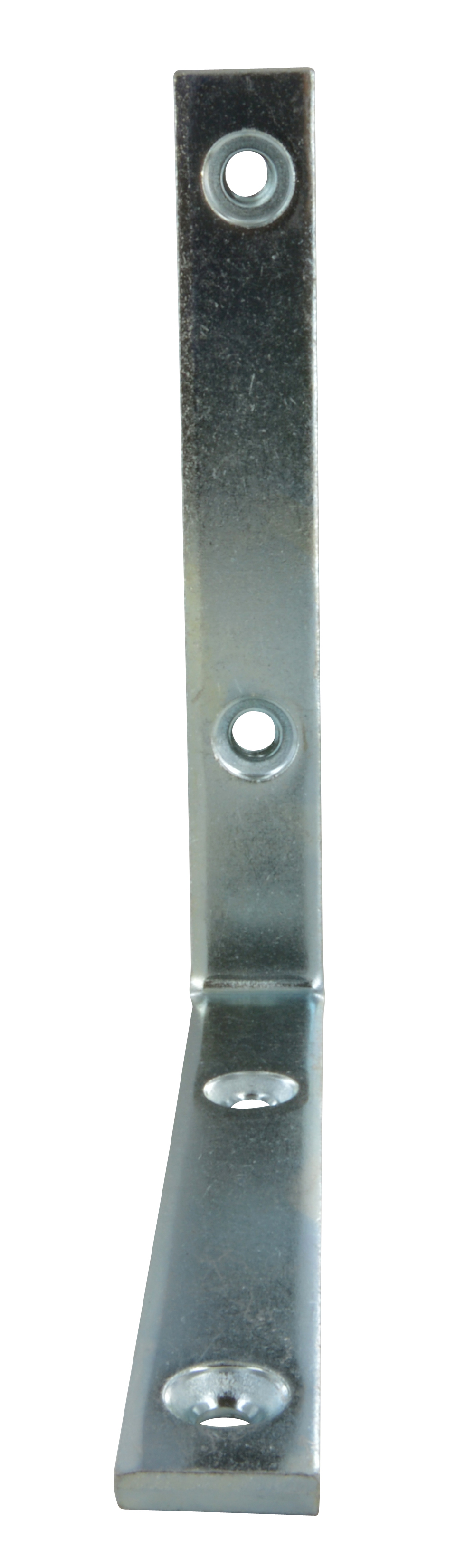 Equerre de renfort à bouts carrés, assemblage en applique, à visser