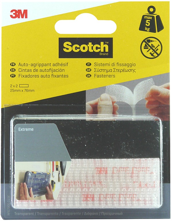 Bande agripp transparente 7,6cm 25mm