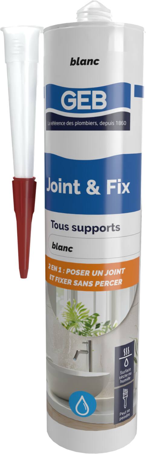 Joint & Fix Cart 280 ml blanc - GEB