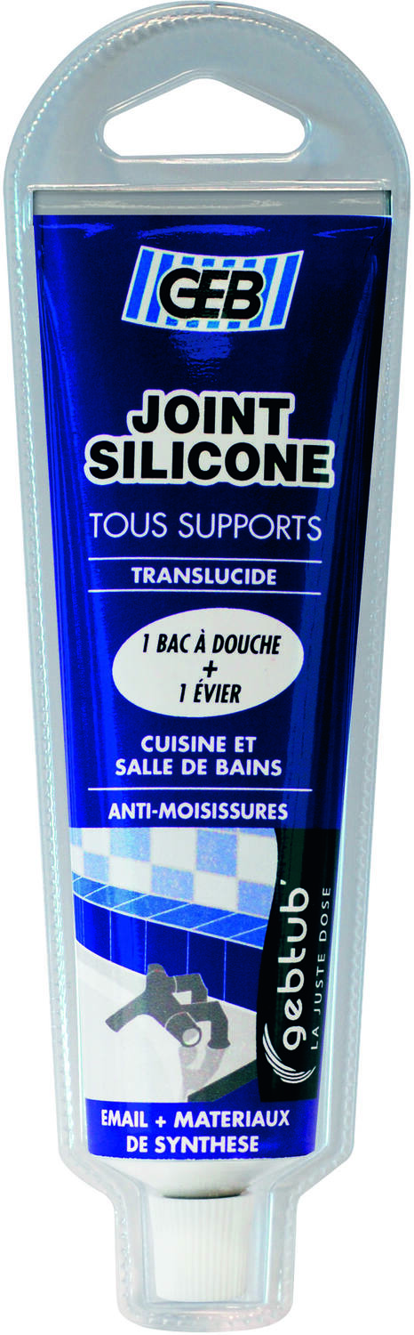 Silicone Tous Supports Translucide 100ml - GEB