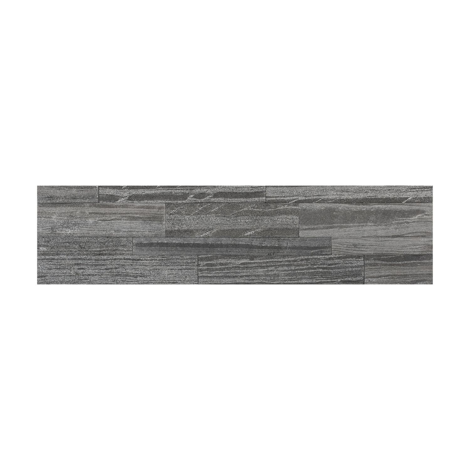 Plaquette parement pierre naturelle int/ext Natimur Flex Grey 1m² - MODULO