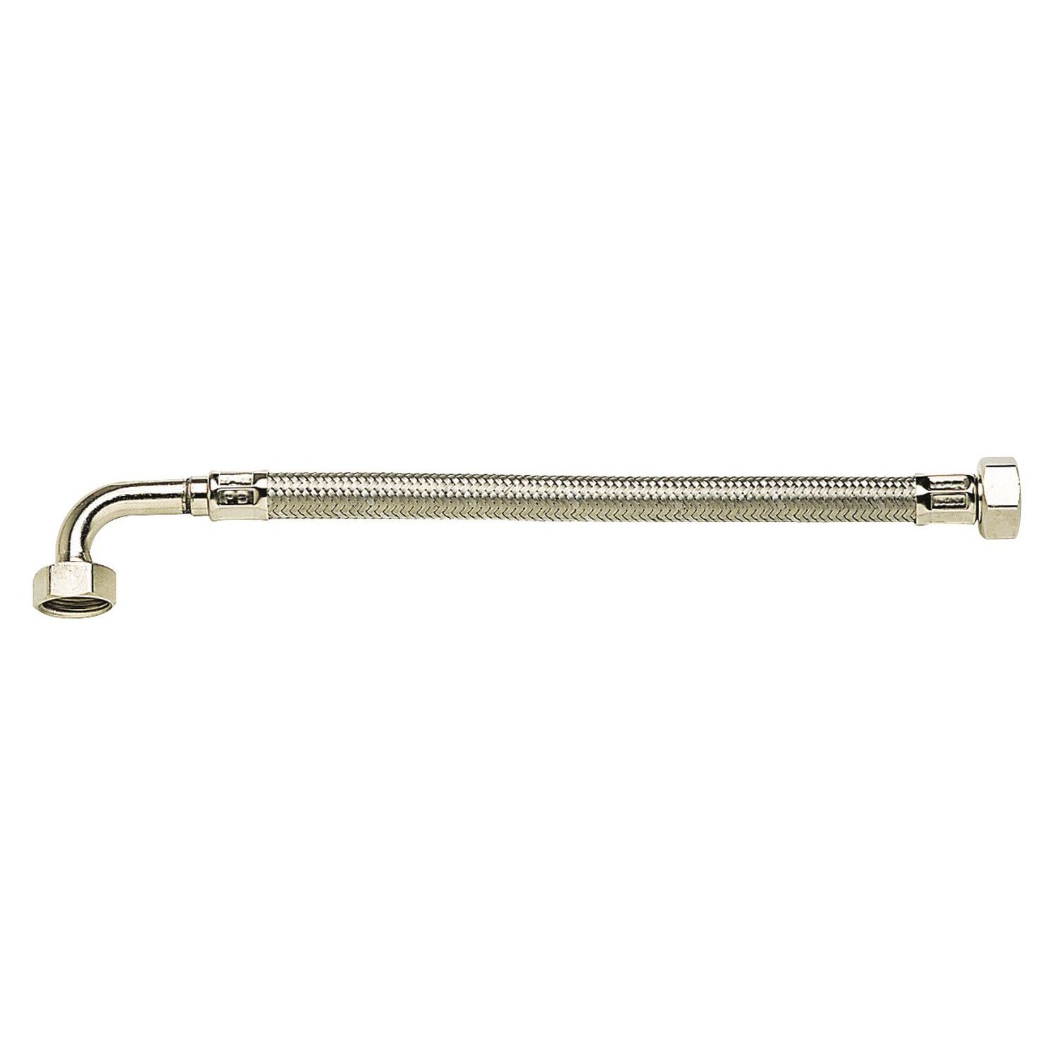 flexible inox de raccordement diamètre intérieur 8mm FF15/21 1000mm - DIPRA