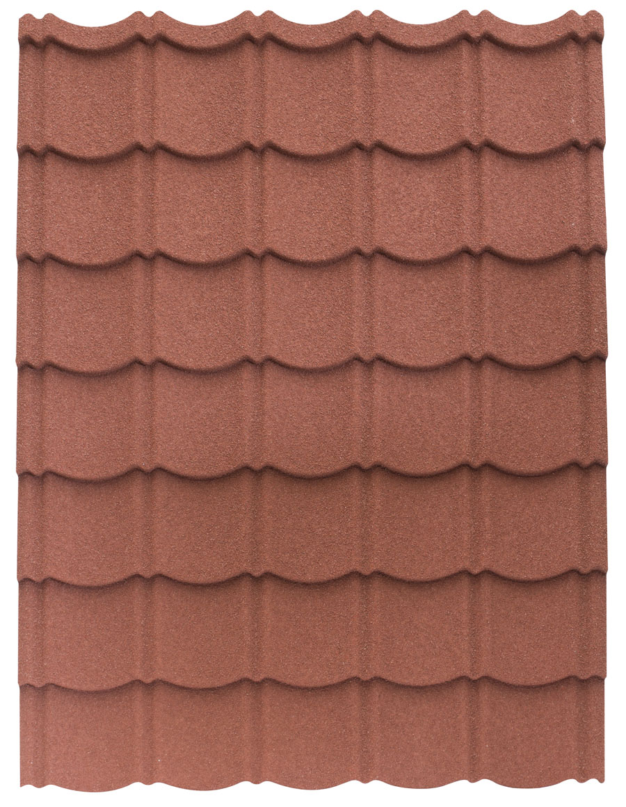 easy-tuile - concept de panneaux tuiles modulaires (rouge) - IKO