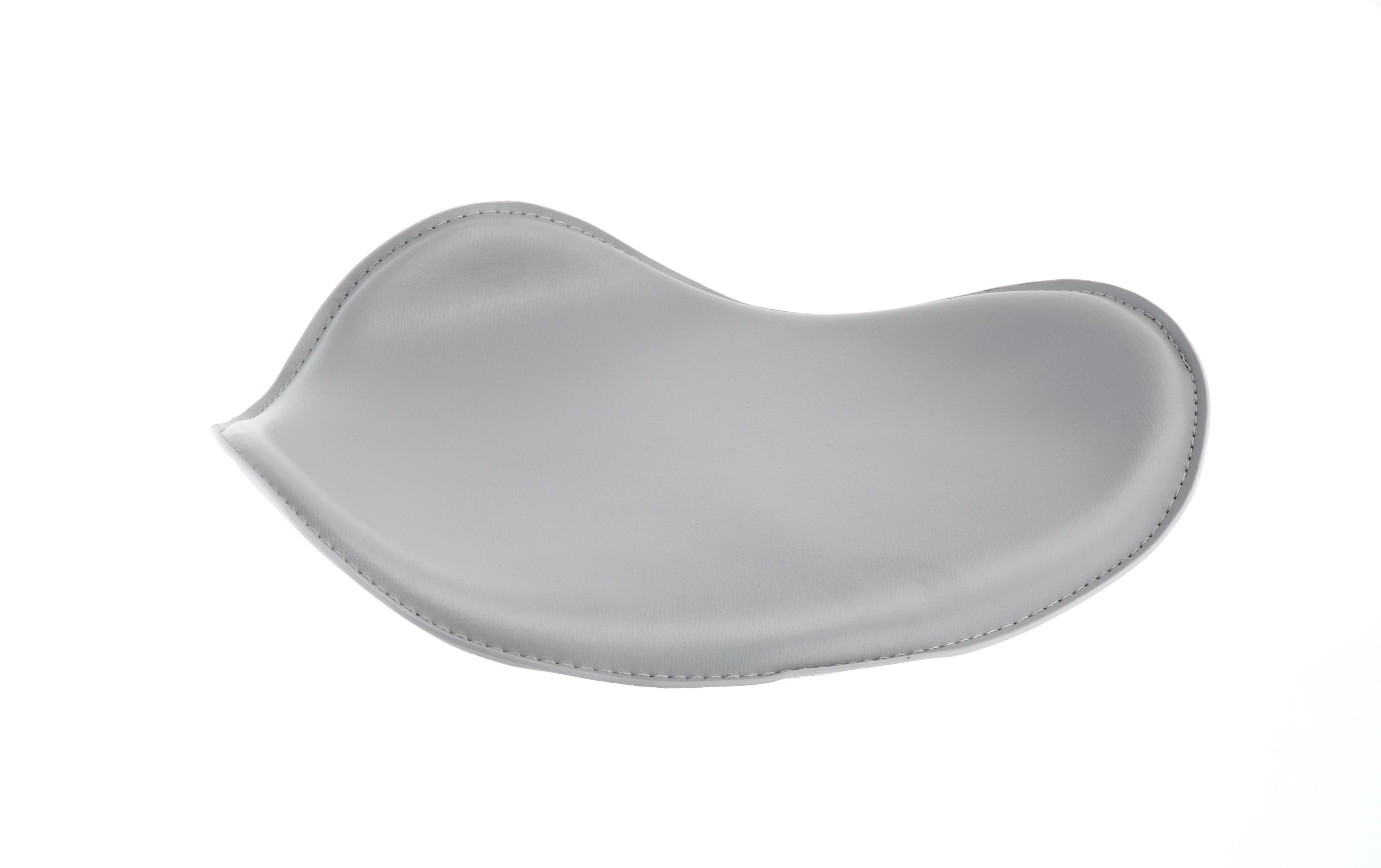 assise fly pour tabouret de bar gris - INVENTIV