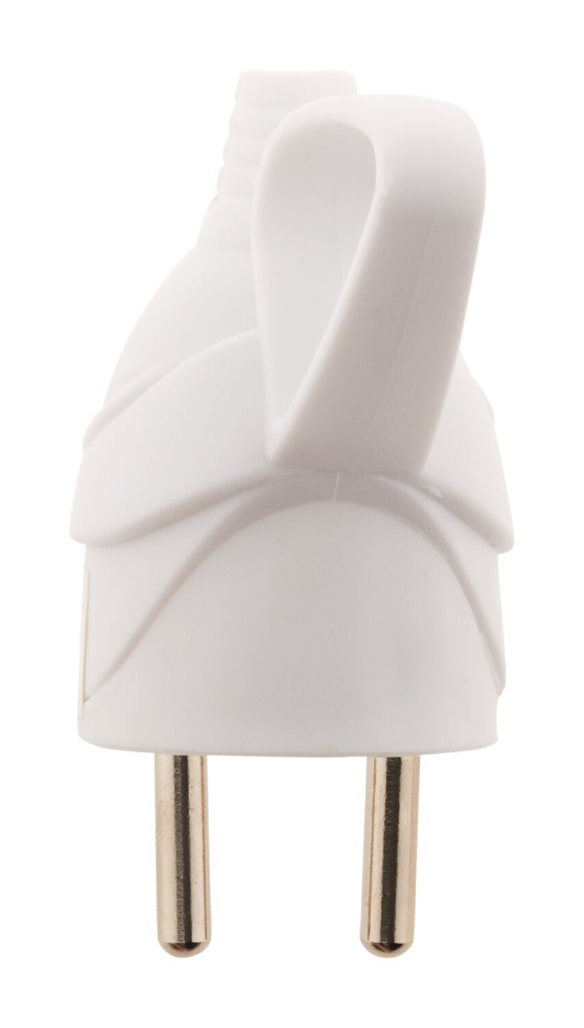 Fiche 1 prise mâle 16A Anneau Blanc - ZENITECH