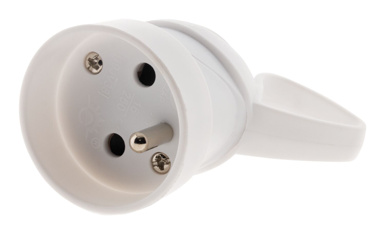 Fiche 1 prise Femelle 16A Anneau Blanc - ZENITECH