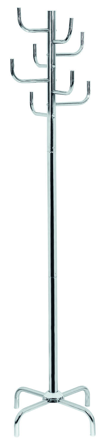 Portemanteau sur pied Ara Chromé Métal