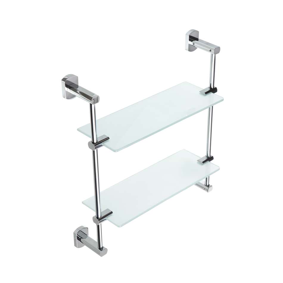 Etagère 2 Niveaux Saphir Argent - TATAY