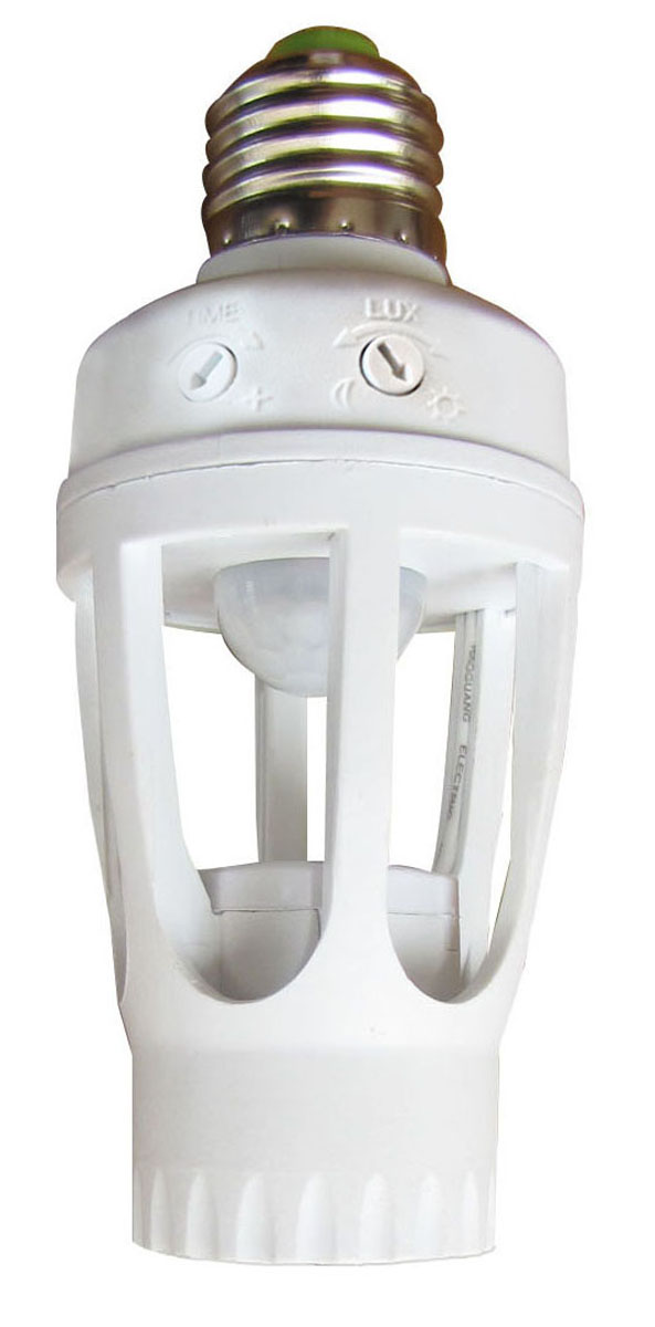 Douille E27 détecteur de mouvement 360° - TIBELEC