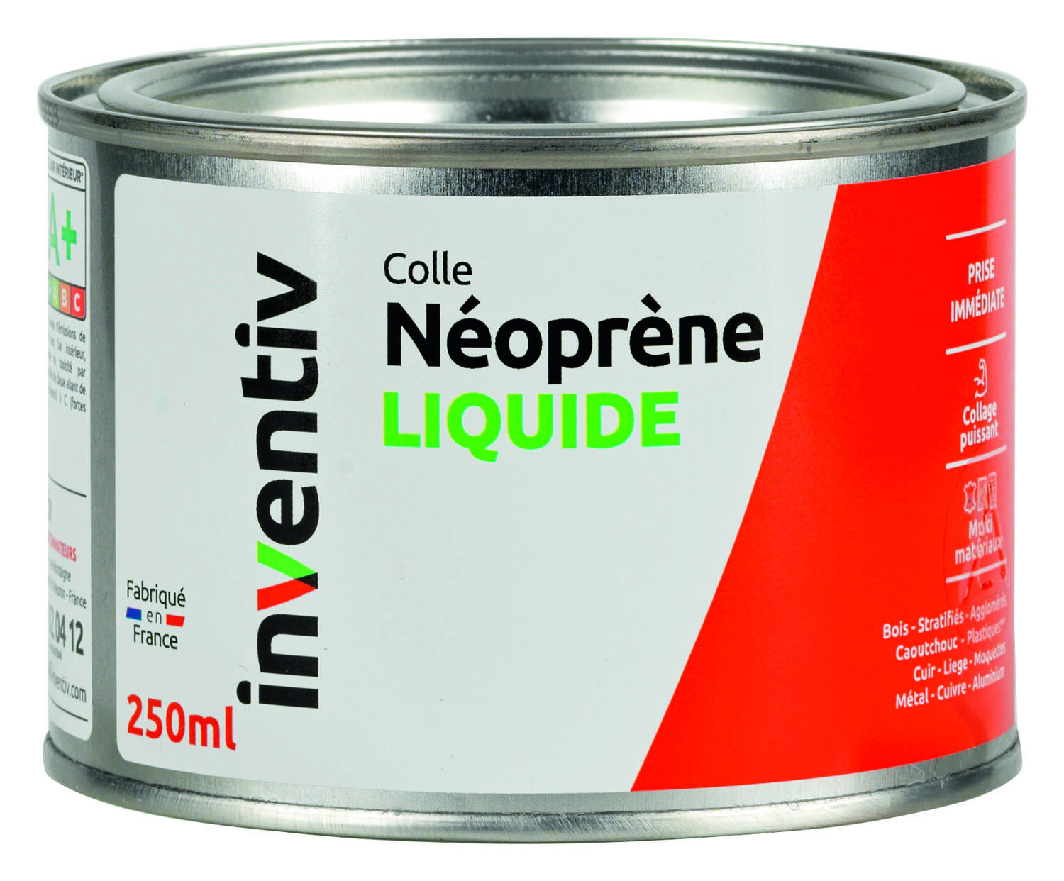 Colle néoprène assemblage liquide 250ml - INVENTIV