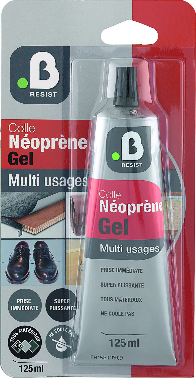 Colle néoprène assemblage gel 125ml - INVENTIV