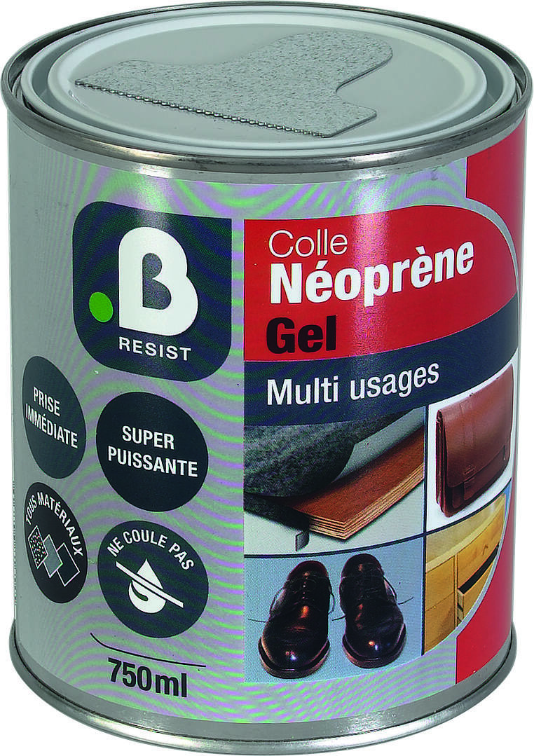 Colle Néoprène assemblage gel 750ml - INVENTIV