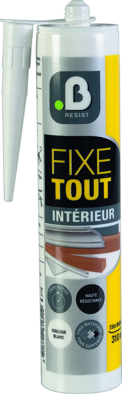 Mastic colle fixation 310ml - INVENTIV