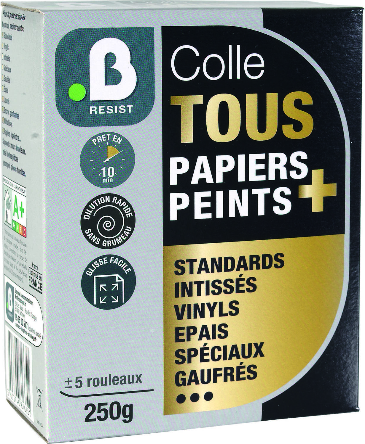 Colle tout papier peint décoration 250 g - INVENTIV
