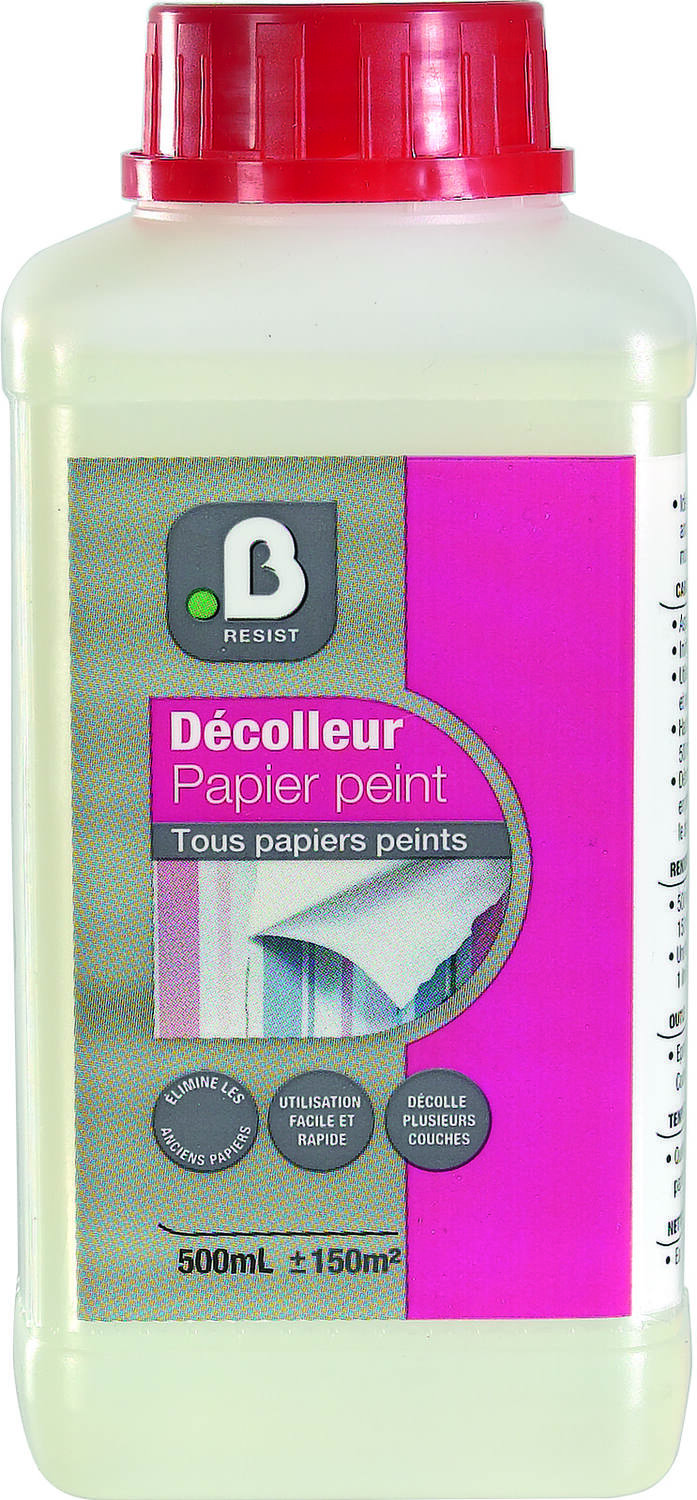 Décolle papier peint décoration 500 mL - INVENTIV