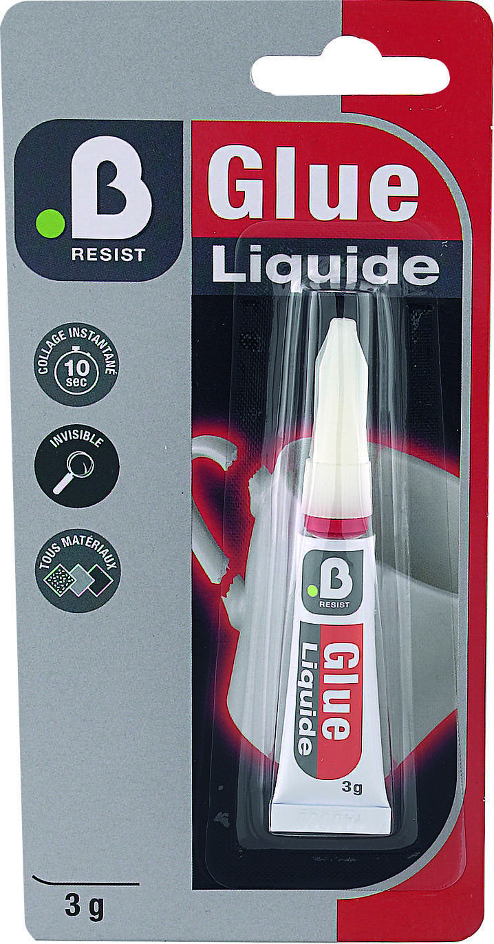 Colle cyanoacrylate réparation 3g - INVENTIV