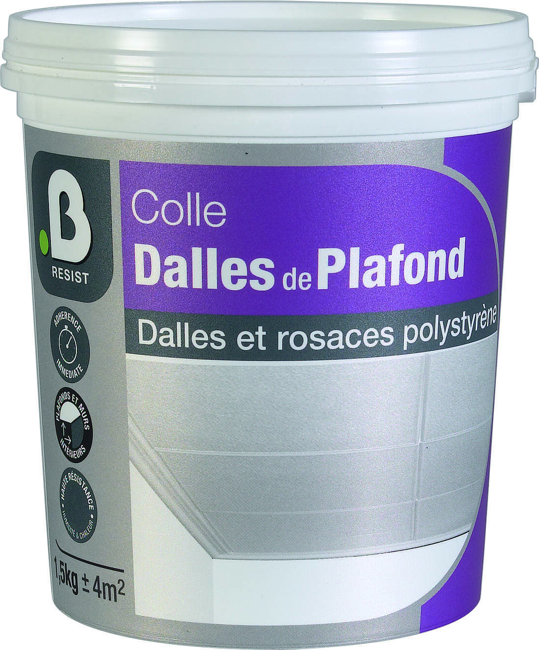 Colle Dalle Plafond décoration 1,5kg - INVENTIV