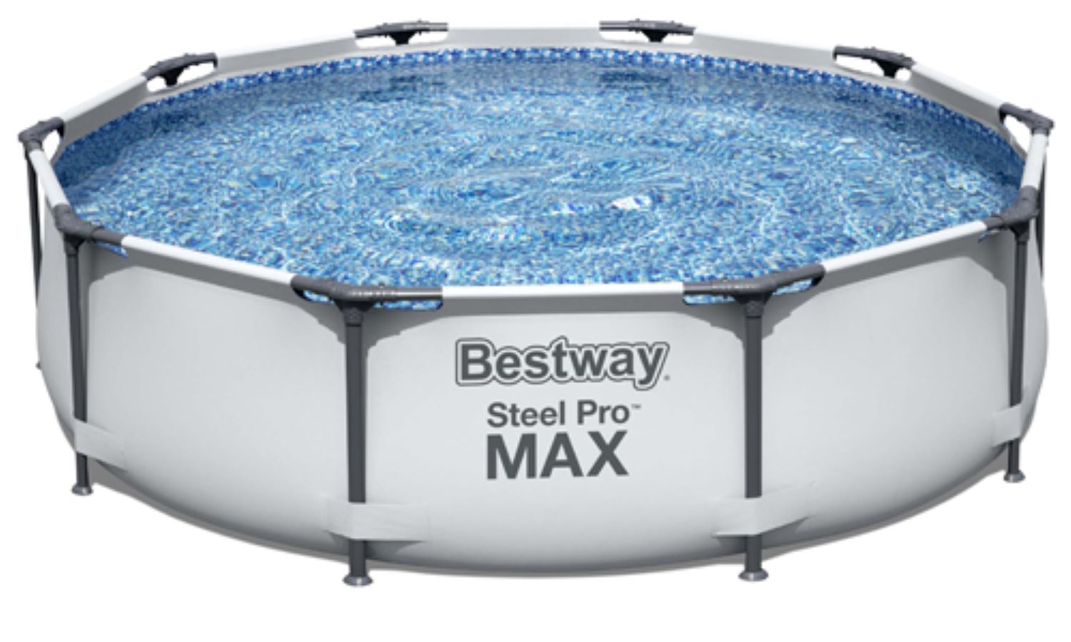 Piscine tubulaire ronde Ø3,05x0,76m Steel Pro Max - BESTWAY