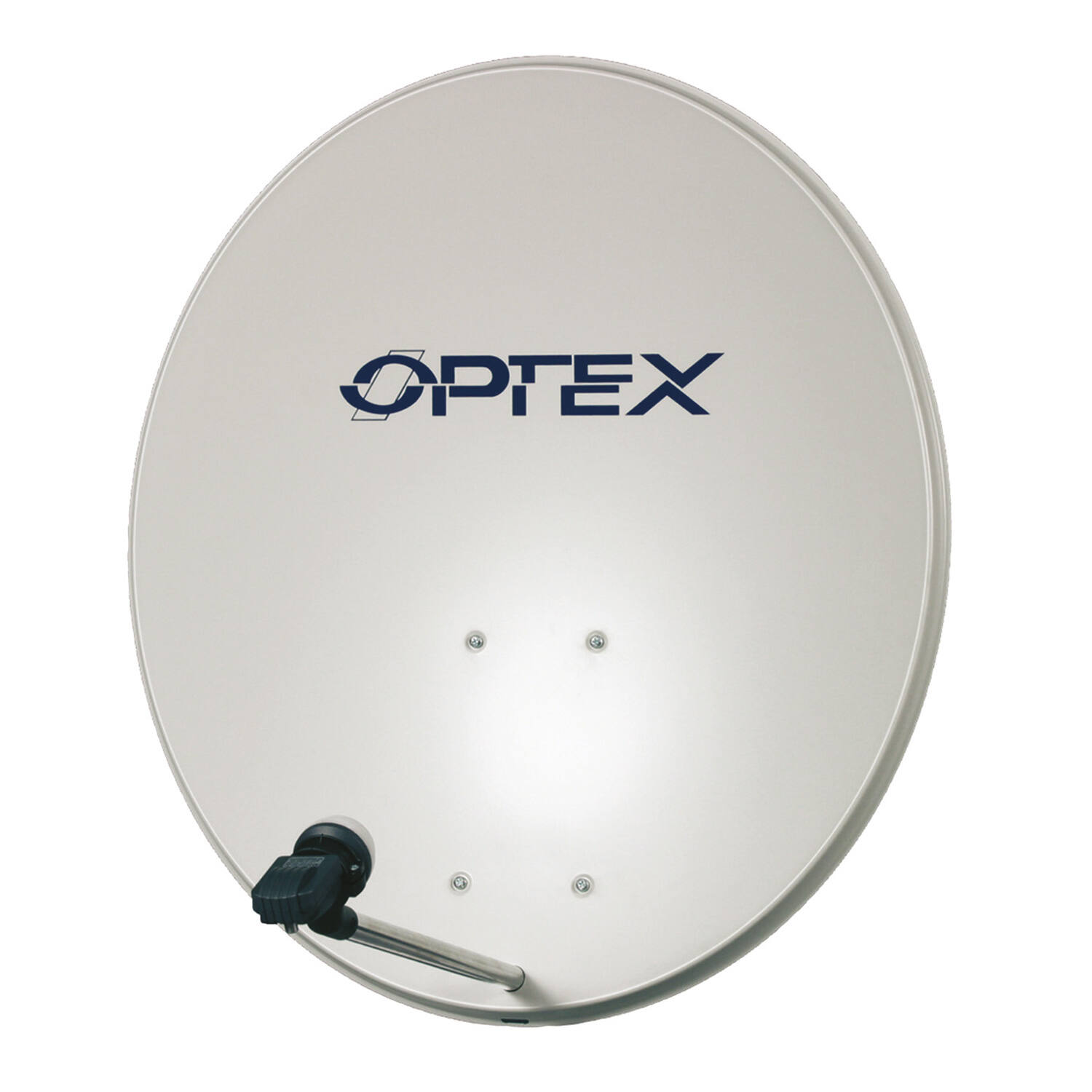 Antenne parabole 80 cm métal + tête universelle - OPTEX